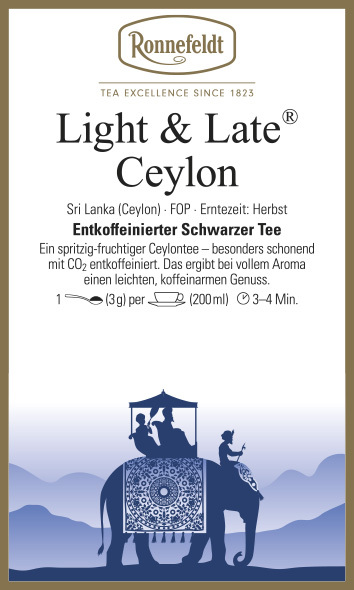 Light & Late Ceylon entkoffeiniert